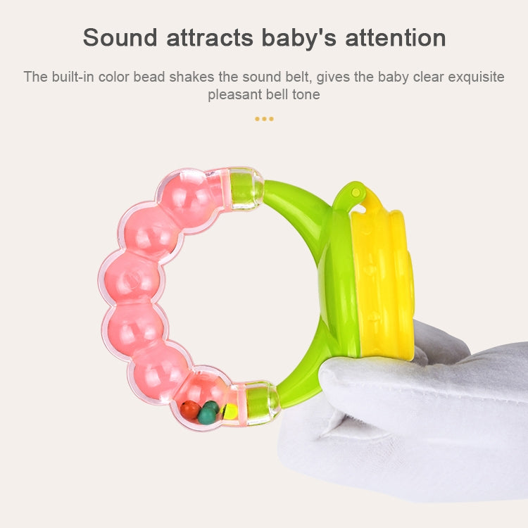 Baby Nipple Fresh Food Fruit Milk Feeding Bottles Learn Feeding Drinking Handle Teething Pacifier with Bell My Store