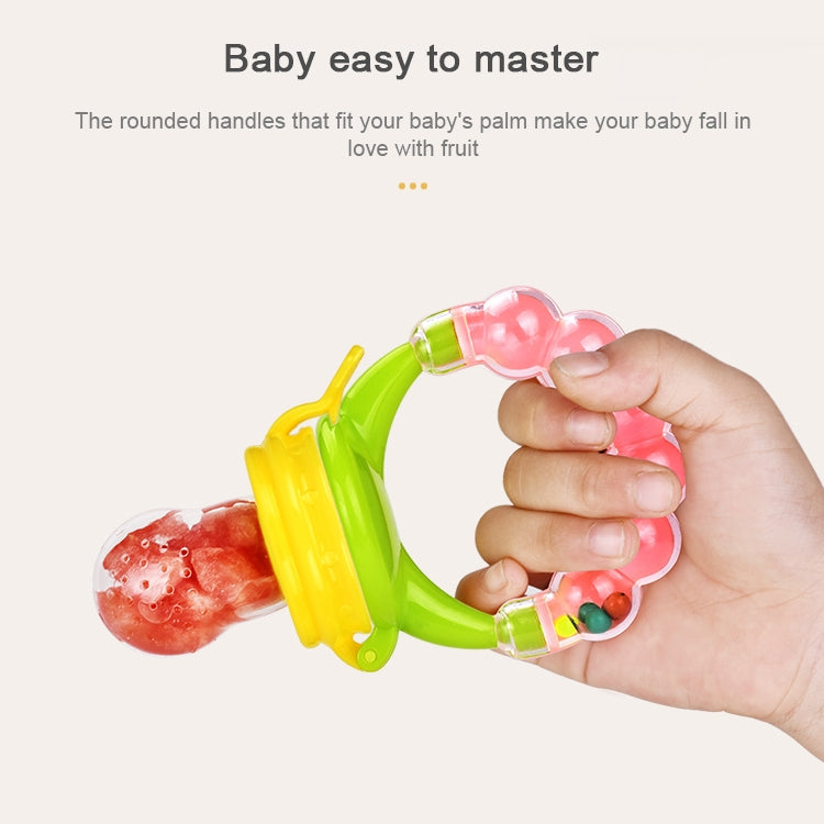 Baby Nipple Fresh Food Fruit Milk Feeding Bottles Learn Feeding Drinking Handle Teething Pacifier with Bell My Store