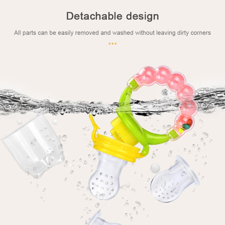 Baby Nipple Fresh Food Fruit Milk Feeding Bottles Learn Feeding Drinking Handle Teething Pacifier with Bell My Store