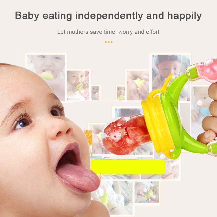 Baby Nipple Fresh Food Fruit Milk Feeding Bottles Learn Feeding Drinking Handle Teething Pacifier with Bell My Store