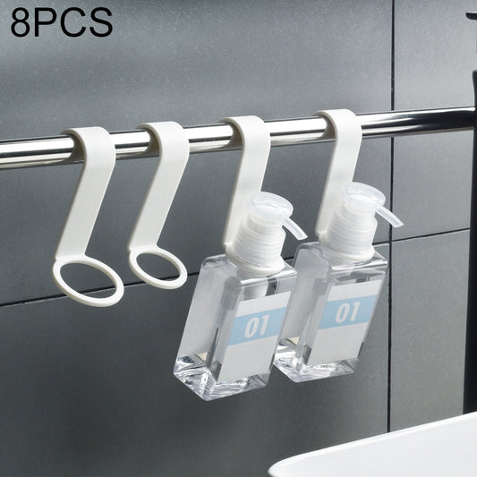 8 PCS/Set Creative Bottle Auxiliary Hook Kitchen Bathroom Hook Shower Gel Hook-Reluova