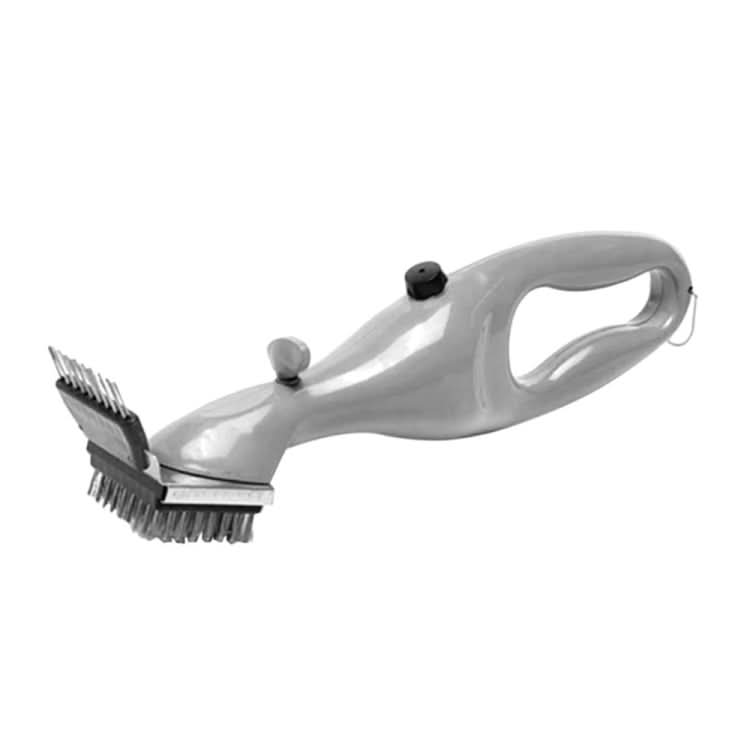 Outdoor Stainless Steel Grill Cleaner Brush BBQ Accessories Cooking Tools, Size: 10.5x9x36.5cm - Reluova