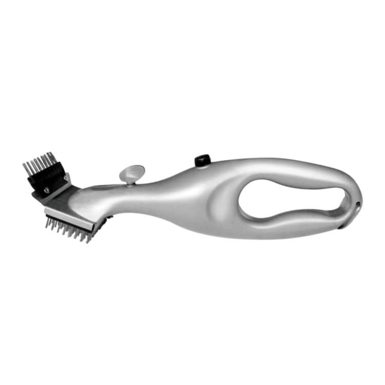 Outdoor Stainless Steel Grill Cleaner Brush BBQ Accessories Cooking Tools, Size: 10.5x9x36.5cm - Reluova