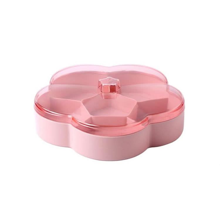 Flower-shaped Transparent Wedding Candy Snack Dried Fruit Storage Box