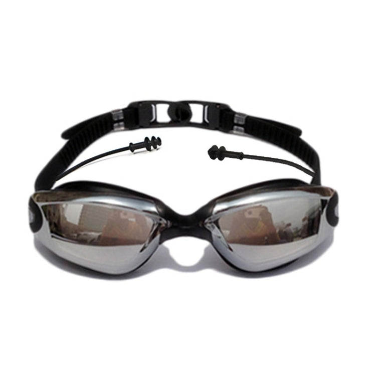 YJ003 Electroplating HD Anti-fog Swimming Glasses Waterproof Diving Equipment for Man and Women