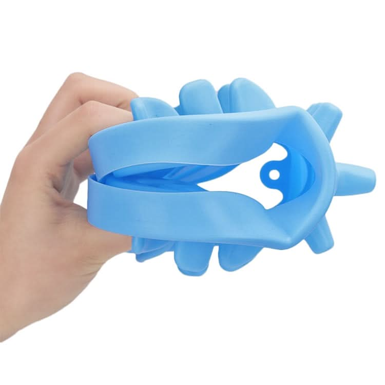 Pet Dog Supplies Bone Puzzle Silicone Slow Food Anti-choke Bowl Tableware - Reluova