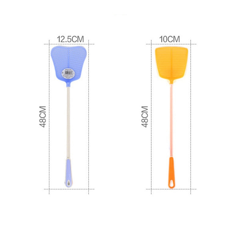 Household Plastic Long Handle Fly Swatter Mosquito Swatter, Random Color Delivery My Store