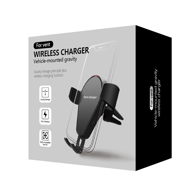 KT-C5 15W Rotatable Car Gravity Wireless Charger Air Outlet Mobile Phone Holder ÎҵÄÉ̵ê