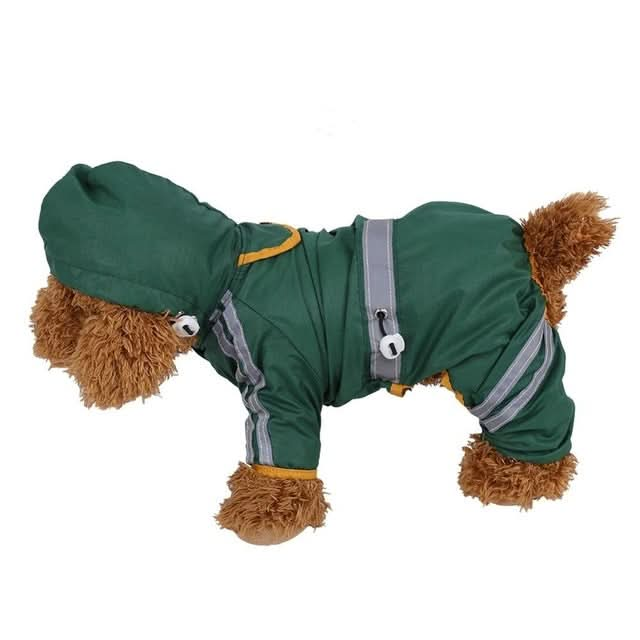 Waterproof Jacket Clothes Fashion Pet Raincoat Puppy Dog Cat Hoodie Raincoat - Reluova