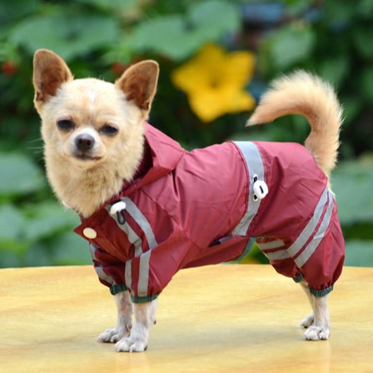 Waterproof Jacket Clothes Fashion Pet Raincoat Puppy Dog Cat Hoodie Raincoat - Reluova