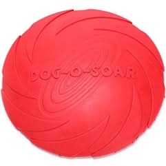 Pet toys Large Dog Flying Discs Trainning Puppy Toy Rubber Fetch Flying Disc Frisby - Reluova