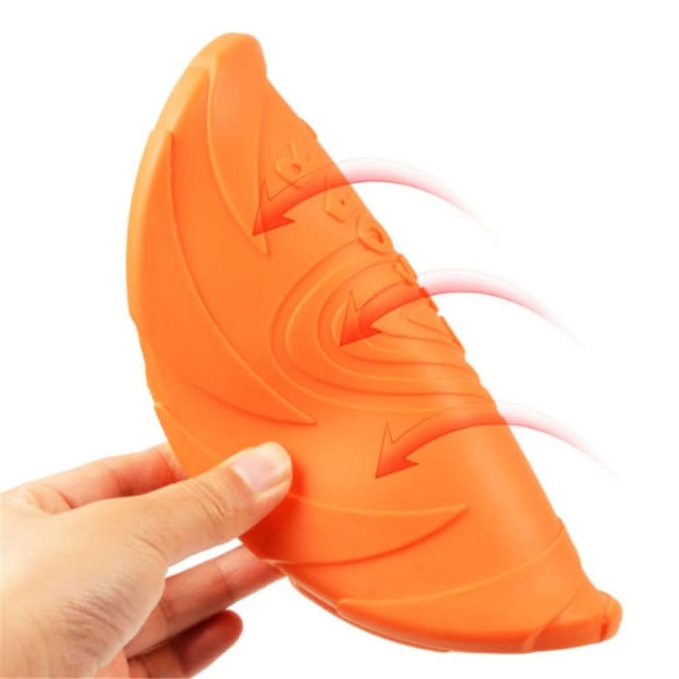 Pet toys Large Dog Flying Discs Trainning Puppy Toy Rubber Fetch Flying Disc Frisby - Reluova