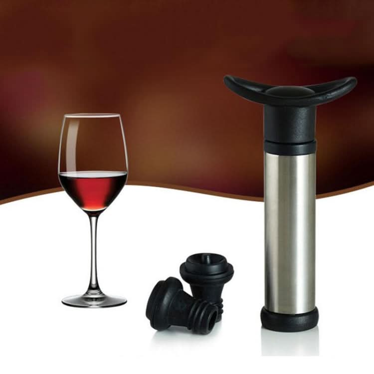 Stainless Steel Wine Stopper Champagne Stopper Red Wine Vacuum Pump - Reluova