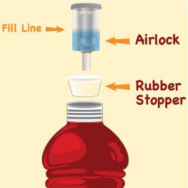 Winemaking Plastic Three-piece One-way Exhaust Valve Lsolated Air Check Valve - Reluova