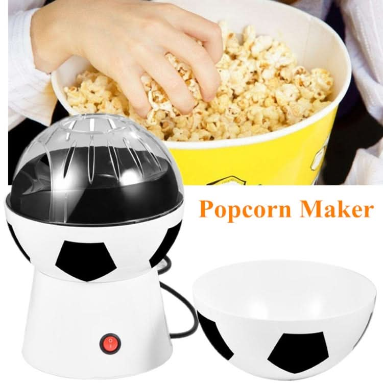 Creative Soccer Ball Electric Household Hot Air Popcorn Maker Reluova