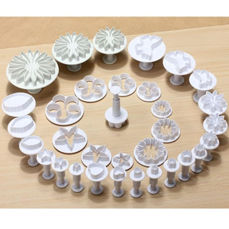 Cake Decorating Tools Fondant Plunger Cutters Biscuit Cake Mold Bakeware Accessories - Reluova