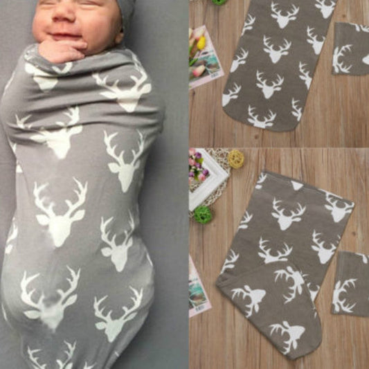 Newborn Infant Baby Sleeping Bag With Headband My Store