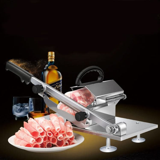 Alloy Stainless Steel Household Manual Thickness Adjustable Meat Vegetables Slicer Meat Slicing Machine - Reluova