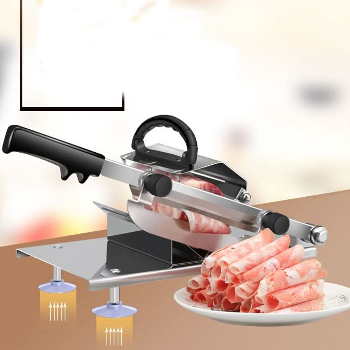 Alloy Stainless Steel Household Manual Thickness Adjustable Meat Vegetables Slicer Meat Slicing Machine - Reluova