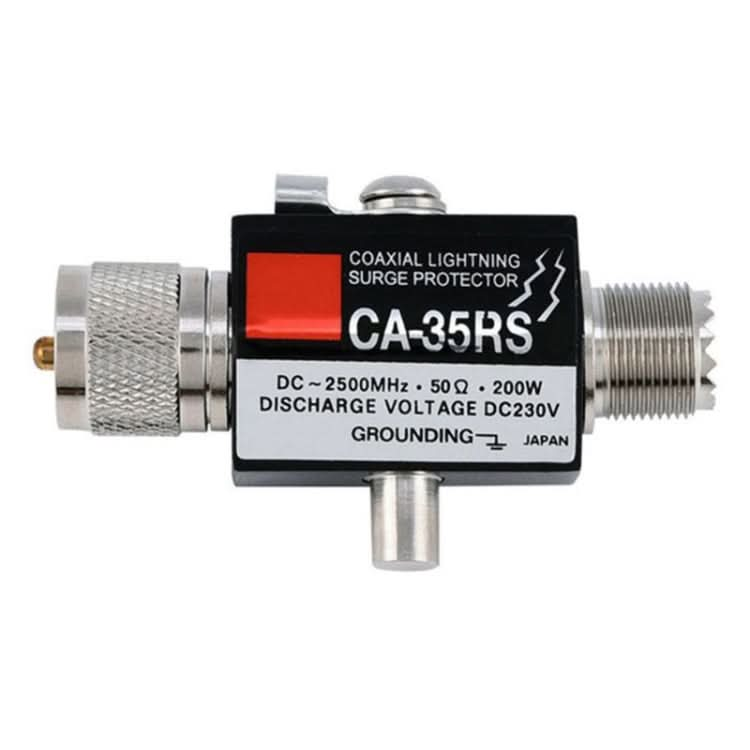 CA-35RS PL259 SO239 Walkie Talkie Radio Repeater Coaxial Lightning Antenna Surge Protector Reluova