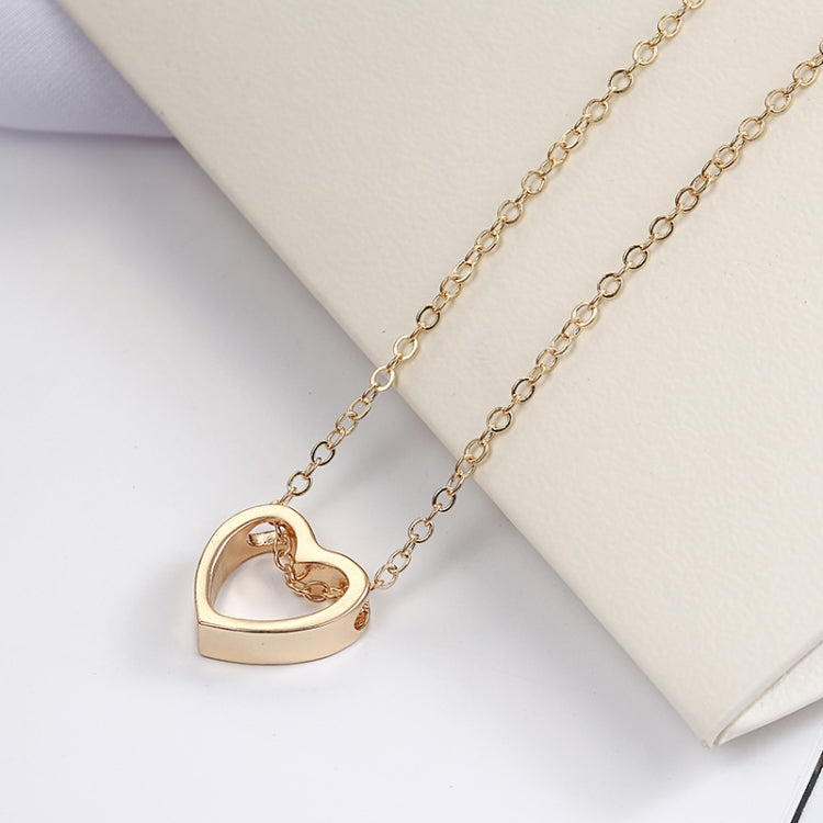 Fashion Necklace Heart Design Hollow Simple Necklace My Store