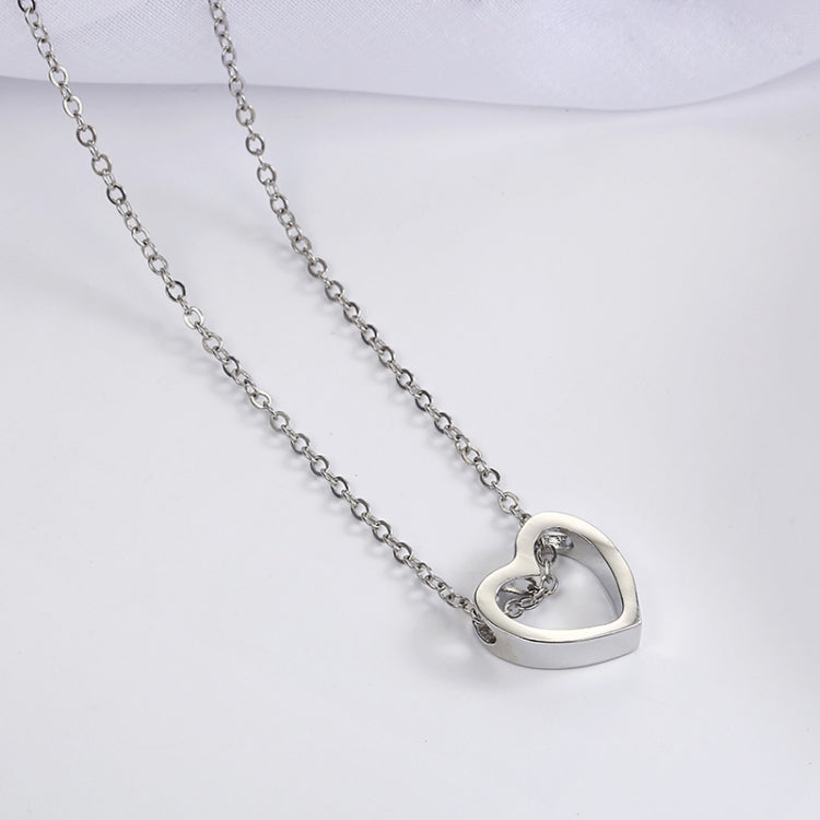 Fashion Necklace Heart Design Hollow Simple Necklace My Store