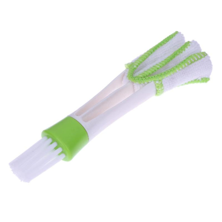 2 PCS Plastic Car Cleaning Brush Double Ended Car Air Vent Slit Cleaner Brush Dusting Blinds Keyboard Cleaning Brushes Cleaner-Reluova