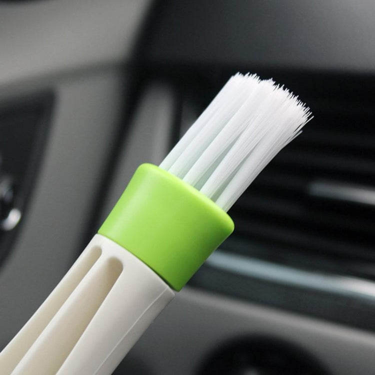 2 PCS Plastic Car Cleaning Brush Double Ended Car Air Vent Slit Cleaner Brush Dusting Blinds Keyboard Cleaning Brushes Cleaner-Reluova