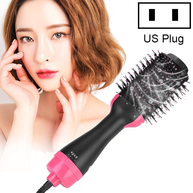 2 in 1 Multi-functional Comb Styling Rotating Hot Hair Dryer Straightener Curler-Reluova