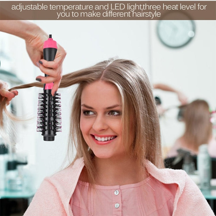 2 in 1 Multi-functional Comb Styling Rotating Hot Hair Dryer Straightener Curler-Reluova