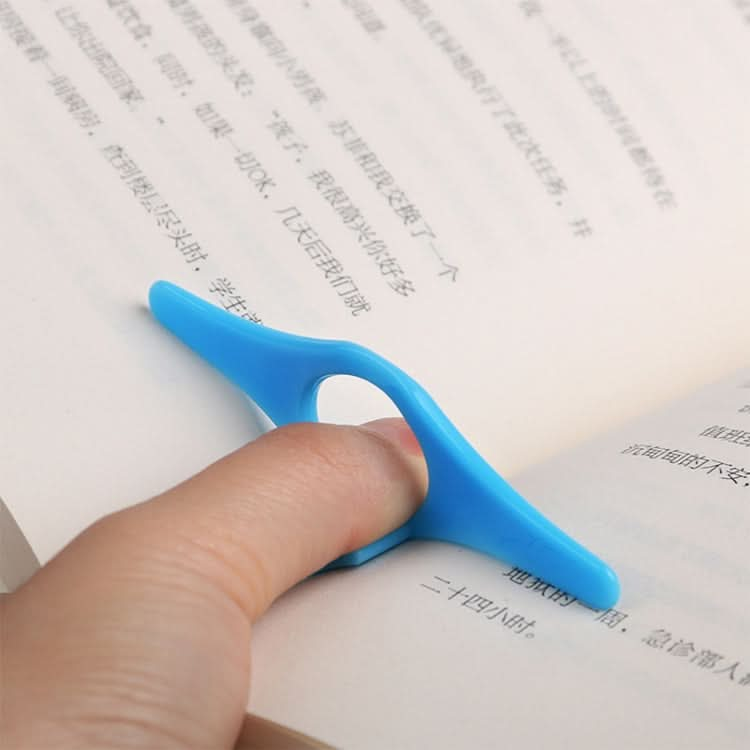 8 PCS Thumb Convenient Multifunction Book Holder Bookmark Finger Ring Book Marker-Reluova