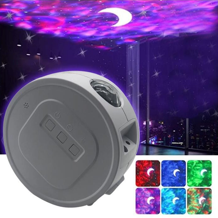 USB Projection Lamp LED Gypsophila Laser Light Colorful Rotating Night Llight,  US/EU Plug My Store