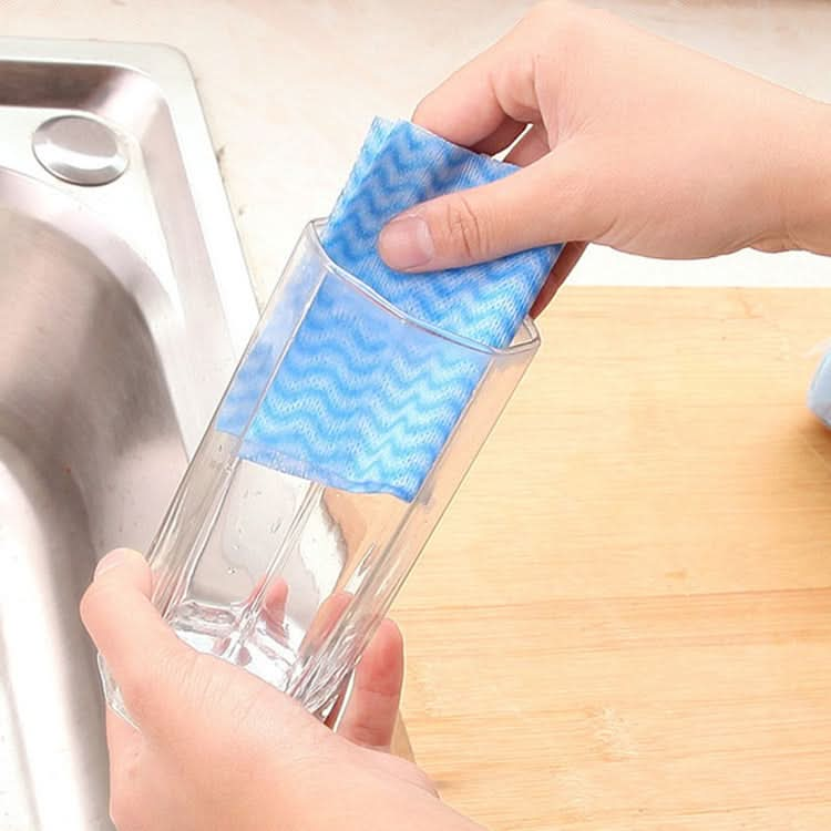 80 Sheet Pull-type Environmental Protection Disposable Non-woven DishCloth-Reluova