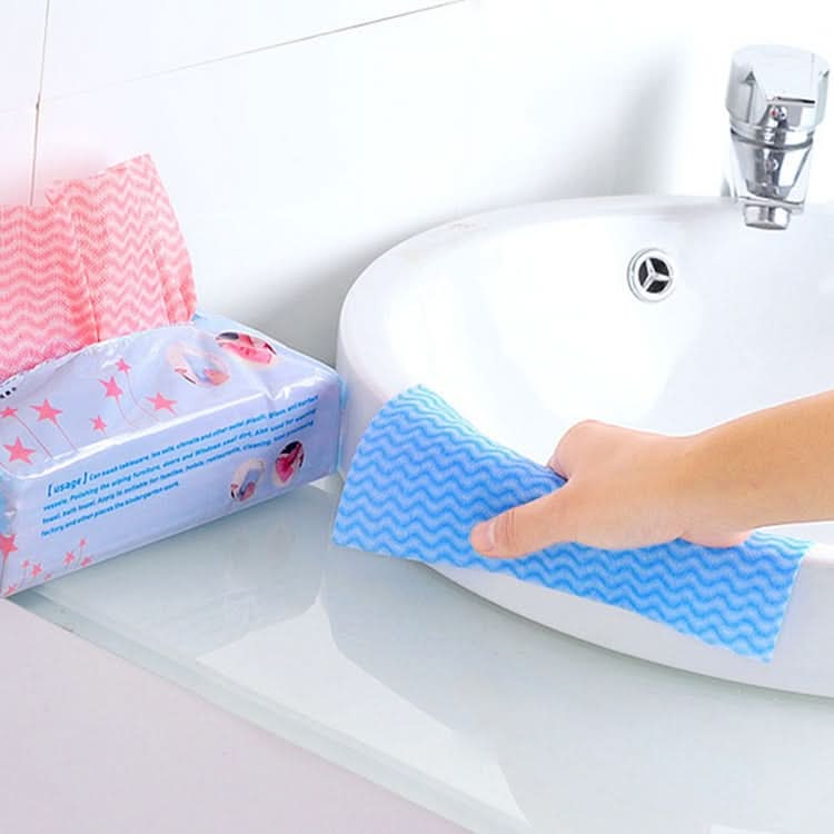 80 Sheet Pull-type Environmental Protection Disposable Non-woven DishCloth-Reluova