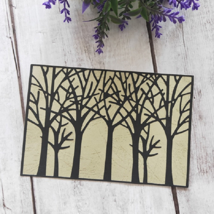 Box Tree Cutting Knife Die Cutting Book Album Greeting Card Embossing Template