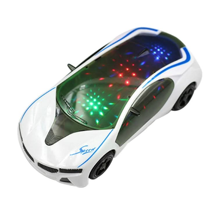 3D Supercar Style Electric Toy With Wheel Lights Music Singing Kids Boys Girls Gift Electric Universal Reluova