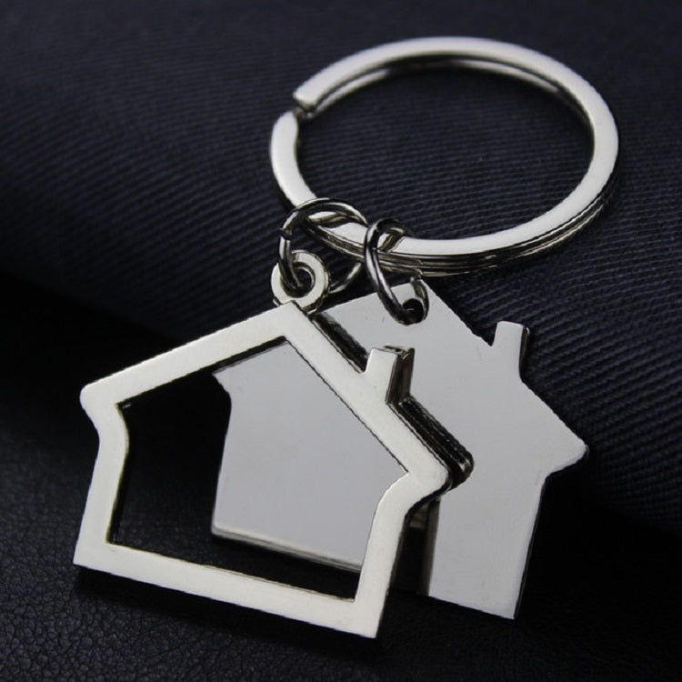 2 PCS Creative House Keychain Cottage Small Gift Pendant-Reluova