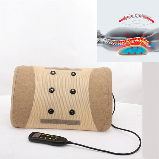 Heating Pulse Acupuncture Waist Massager Multifunctional Household Lumbar Disc Automatic Traction Device