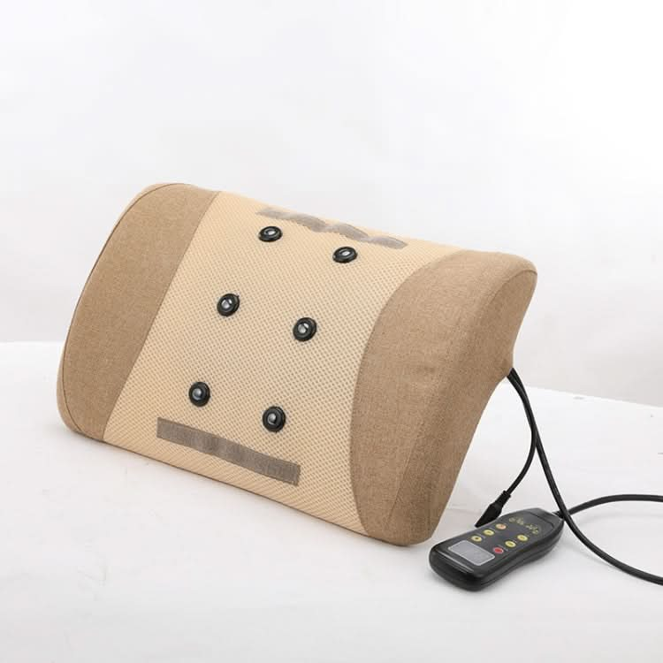 Heating Pulse Acupuncture Waist Massager Multifunctional Household Lumbar Disc Automatic Traction Device Reluova