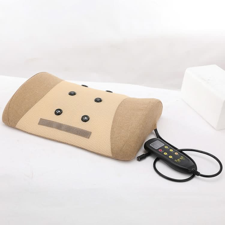 Heating Pulse Acupuncture Waist Massager Multifunctional Household Lumbar Disc Automatic Traction Device Reluova