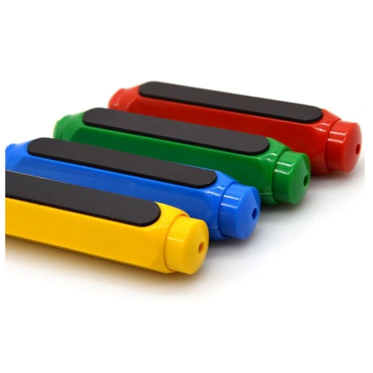 Magnetic Chalk Holder Dustless Double Spring Chalk Pen Holder Auto-adjust Chalk Clip, Ramdom Color Reluova