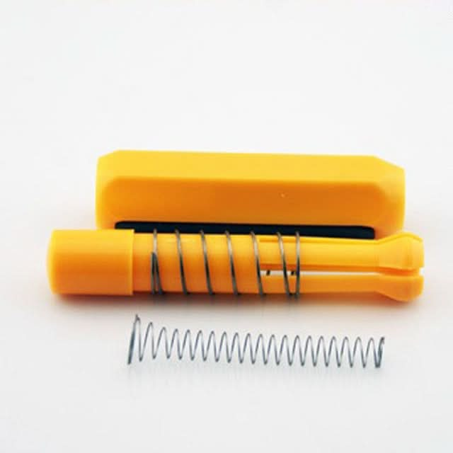 Magnetic Chalk Holder Dustless Double Spring Chalk Pen Holder Auto-adjust Chalk Clip, Ramdom Color Reluova