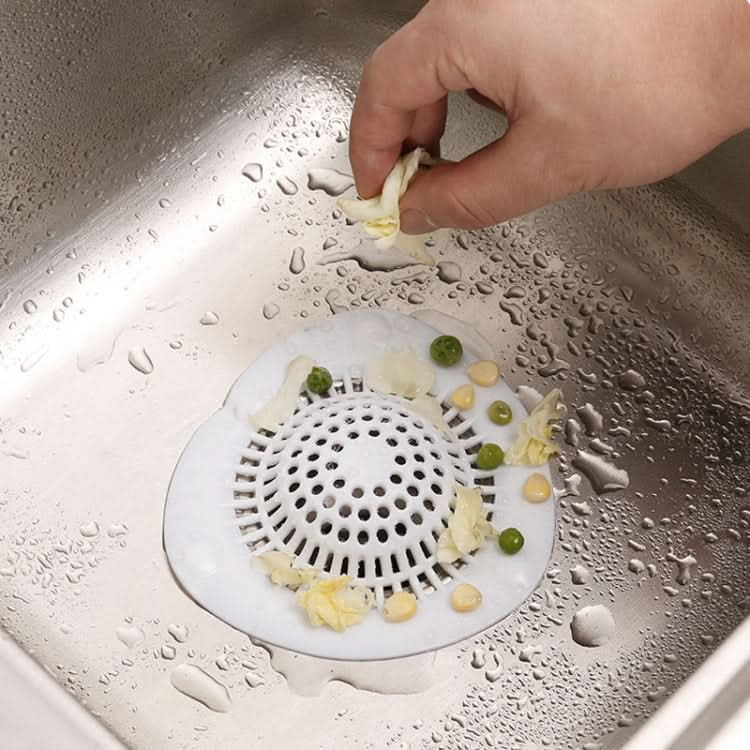 Silicone Kitchen Sink Strainer  Bathroom Hair Catcher - Reluova