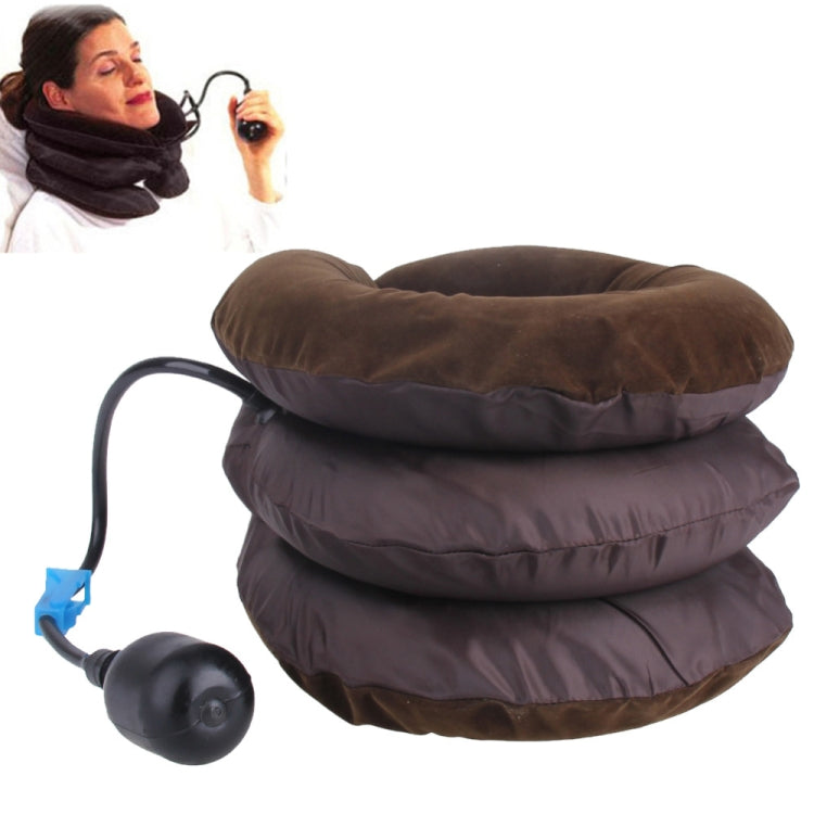 Inflatable Air Cervical Neck Traction Device Soft Head Back Shoulder Neck Ache Massager Headache Pain Relieve Relaxation Brace Reluova