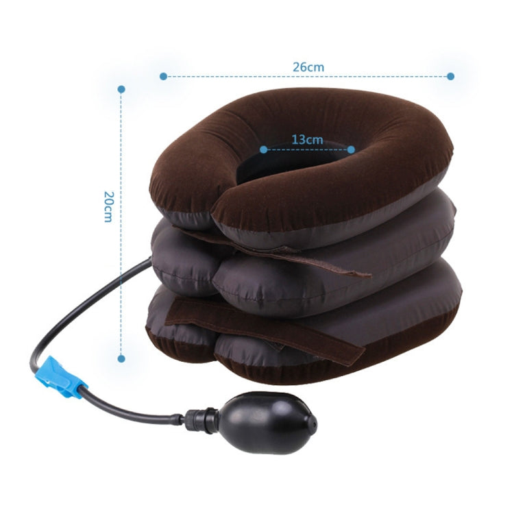 Inflatable Air Cervical Neck Traction Device Soft Head Back Shoulder Neck Ache Massager Headache Pain Relieve Relaxation Brace Reluova