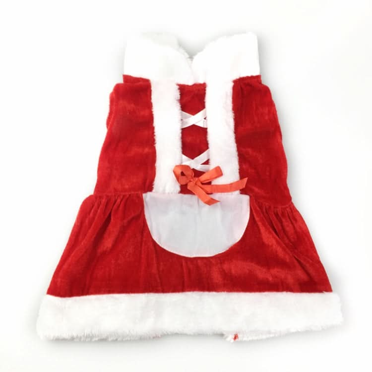 Christmas Dog Clothes for Small Dogs Santa Dog Costume Winter Pet Coats - Reluova