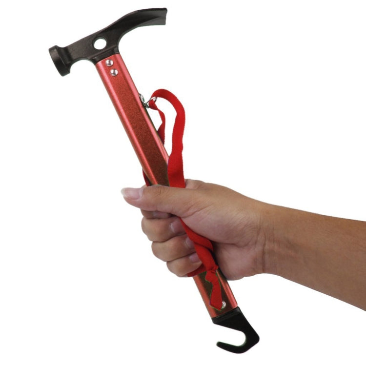 Multi-Purpose Camping Hammer Outdoor Tool ,Random Color Delivery