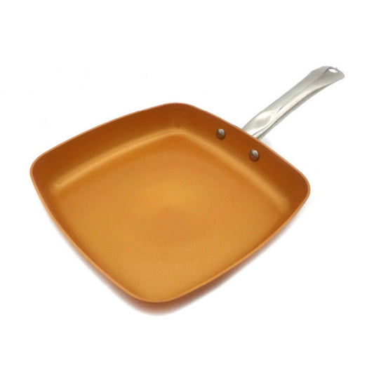 CX-009 10-inch Copper Wire Frying Pan Aluminum Pan Reluova