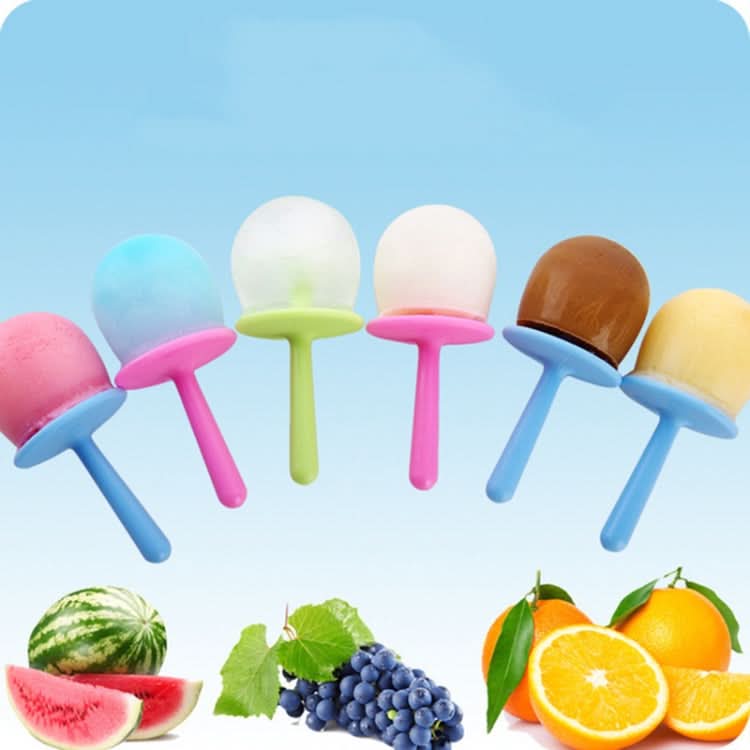 Mini DIY Creative Popsicle Mould Environmentally Friendly Silicone Ice Cube Ice Cream Mould - Reluova