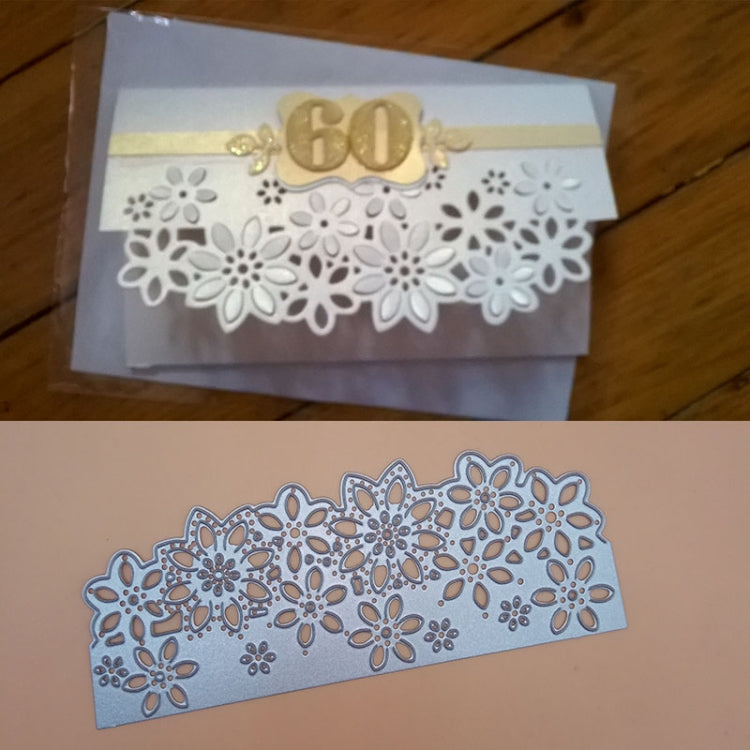 Flower Border Knife Mold Hollow Paper Art Greeting Card Cutting Book Cutting Stencil Reluova